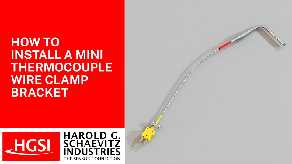 How to Install a Mini Thermocouple Wire Clamp Bracket Thumbnail